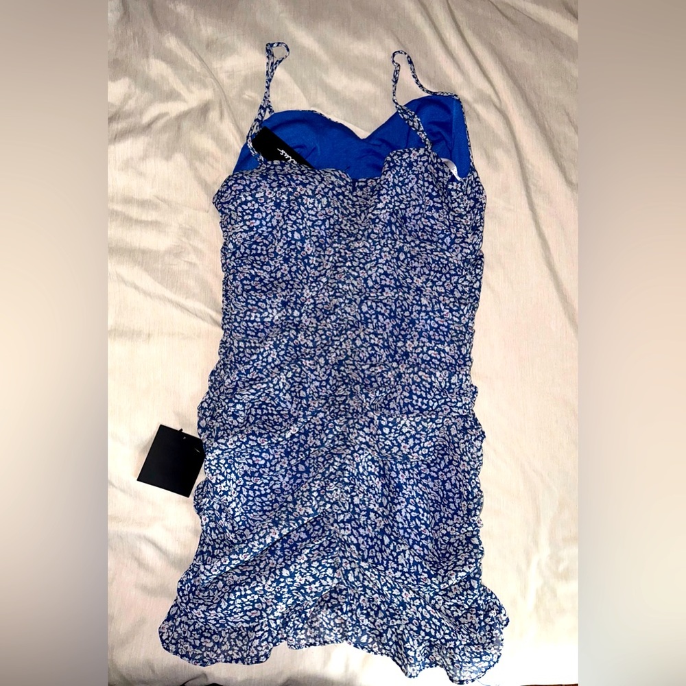 Lulus Ruched Dress - Picture 2 of 2